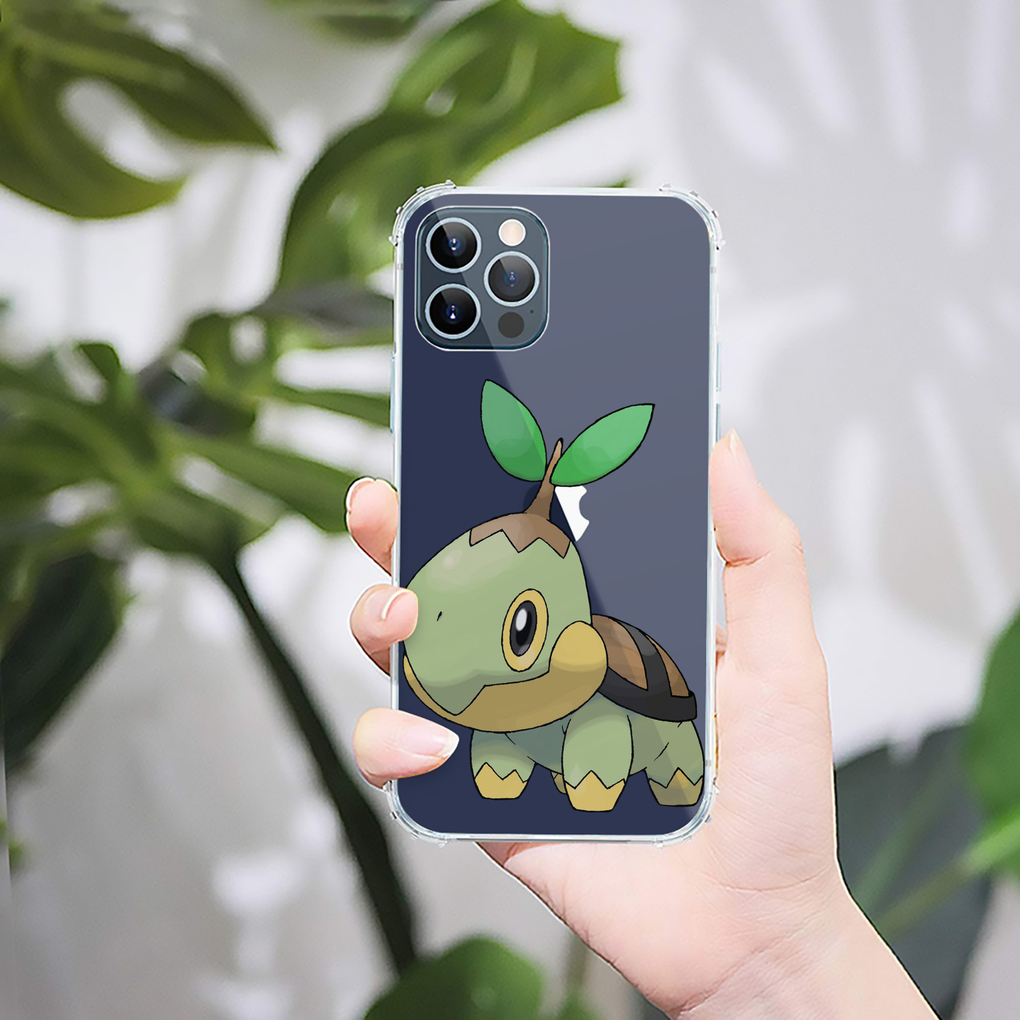 （画像用） ポケットモンスター Pokémon 【iPhone 12シリーズ対応】透明スマホケース（クリアソフトケース）